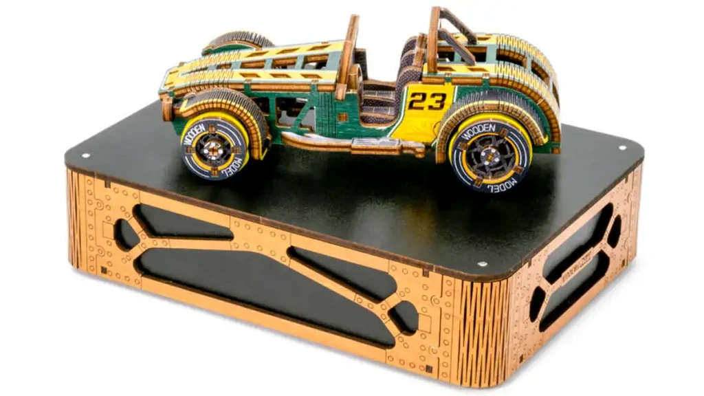 Wooden Puzzle 3D Car Roadster Limited Edition Opis 100