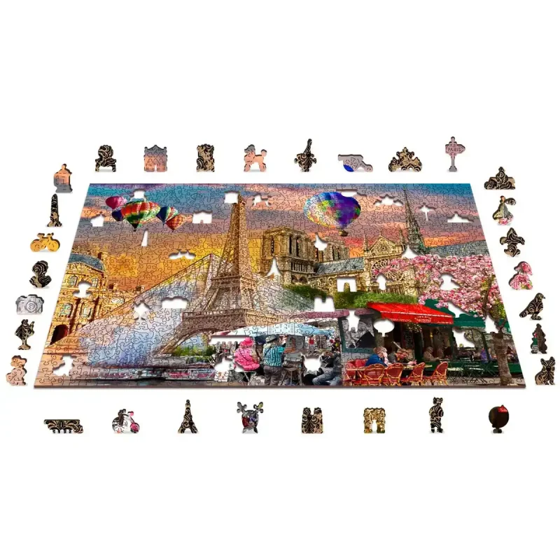 Wooden Puzzle 1000 Spring In Paris 18