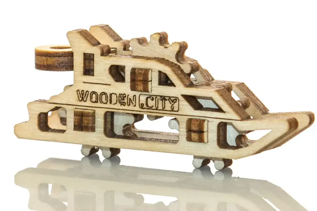 Wooden 3D Puzzle Widgets Ships Opis 2