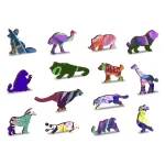 Puzzle bois forme animaux 300 Jungle 6