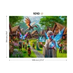 Fantasy Village 1000 Wooden Puzzle 8