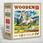 Wooden Puzzle 1000 Fast Horse 2