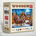 Santa Claus Is Comin' 1000 Wooden Puzzle 2