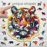 Soft Tiger 250 Wooden Puzzle 3