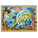 Wildlife Of The Planet 1000 Wooden Puzzle 9