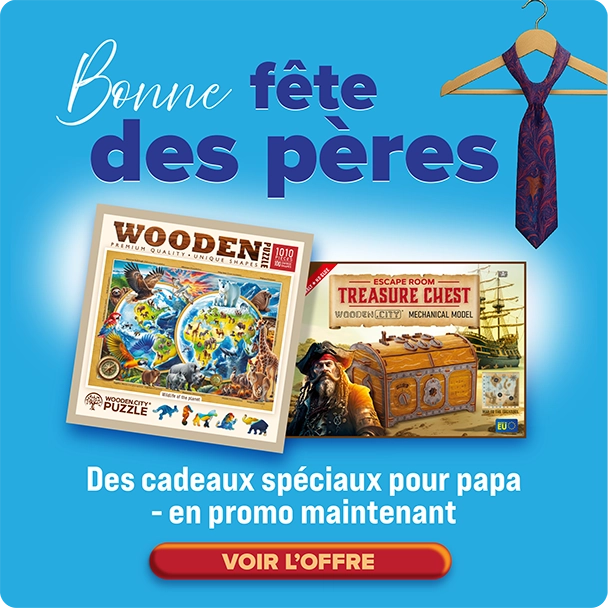 Puzzles en bois et modèles pour papa