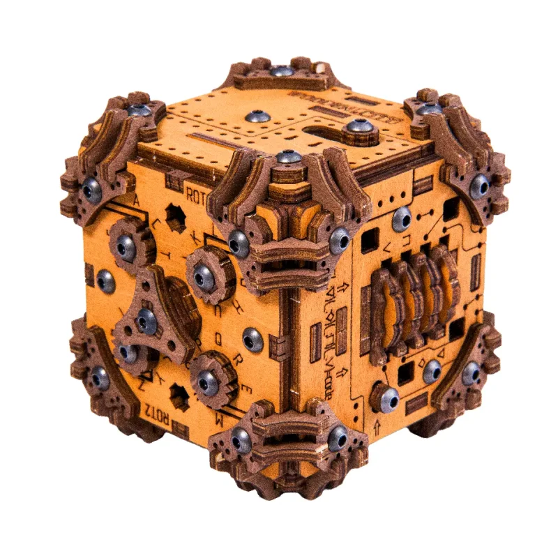 3D Wooden Escape Puzzle Box Tesseract's Secret 2