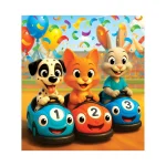 Wooden Puzzle 20 Happy Kart Rally 2