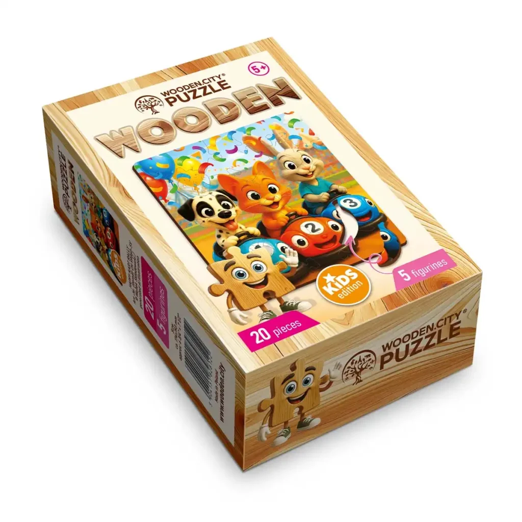 Wooden Puzzle 20 Happy Kart Rally 5