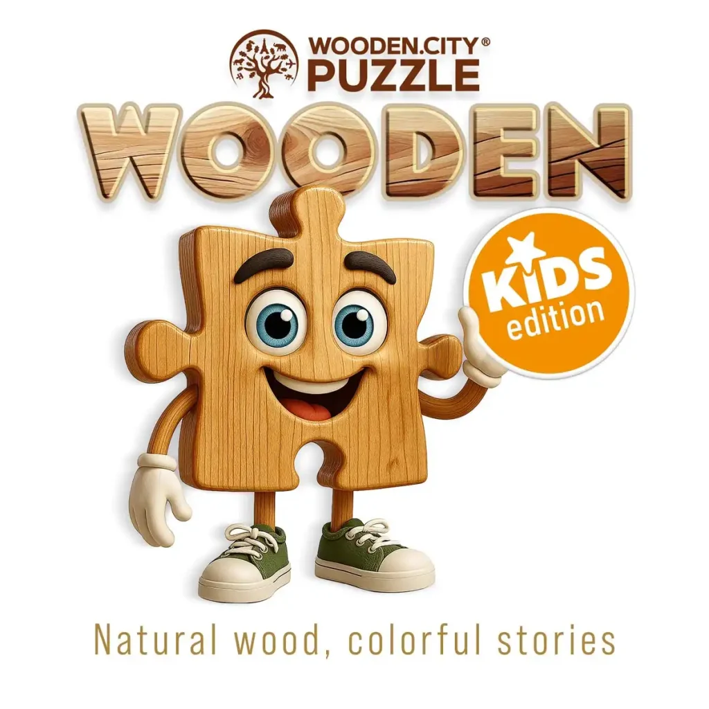Wooden Puzzle 20 Wildlife Buddies 6