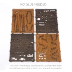 D Wooden Escape Puzzle Box Eiffel Tower 5