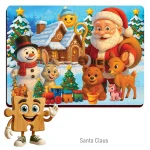 Wooden Puzzle 40 Santa Claus 2