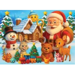 Wooden Puzzle 40 Santa Claus 3