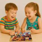 Wooden Puzzle 40 Happy Team 3