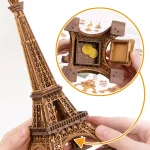 3D Wooden Puzzle Building - Eiffel Tower 5