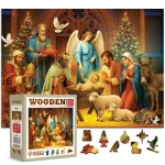 Wooden Puzzle Christmas Nativity Scene 1