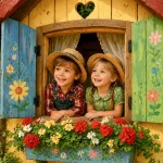 Wooden Puzzle 20 Animals in a Fairy-Tale House 3