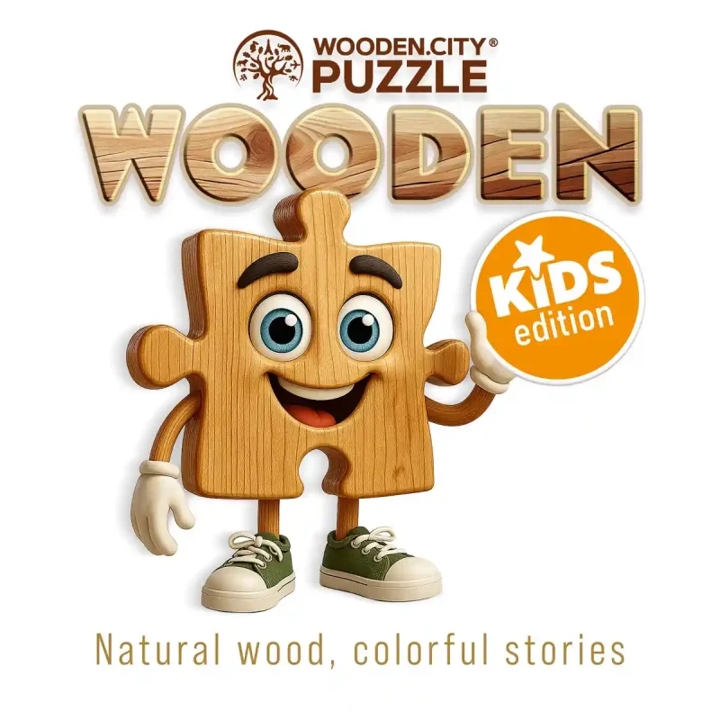 Wooden Puzzle 20 Animals in a Fairy-Tale House 6