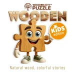 Wooden Puzzle 20 Chicken Family on the Farm 6