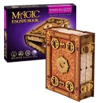 3D Wooden Escape Puzzle Box Magic Escape Book 2