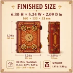 3D Wooden Escape Puzzle Box Magic Escape Book 5