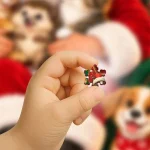 Wooden Puzzle 20 Santa and His Little Friends 5