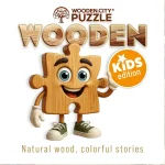 Wooden Puzzle 20 Santa and His Little Friends 8